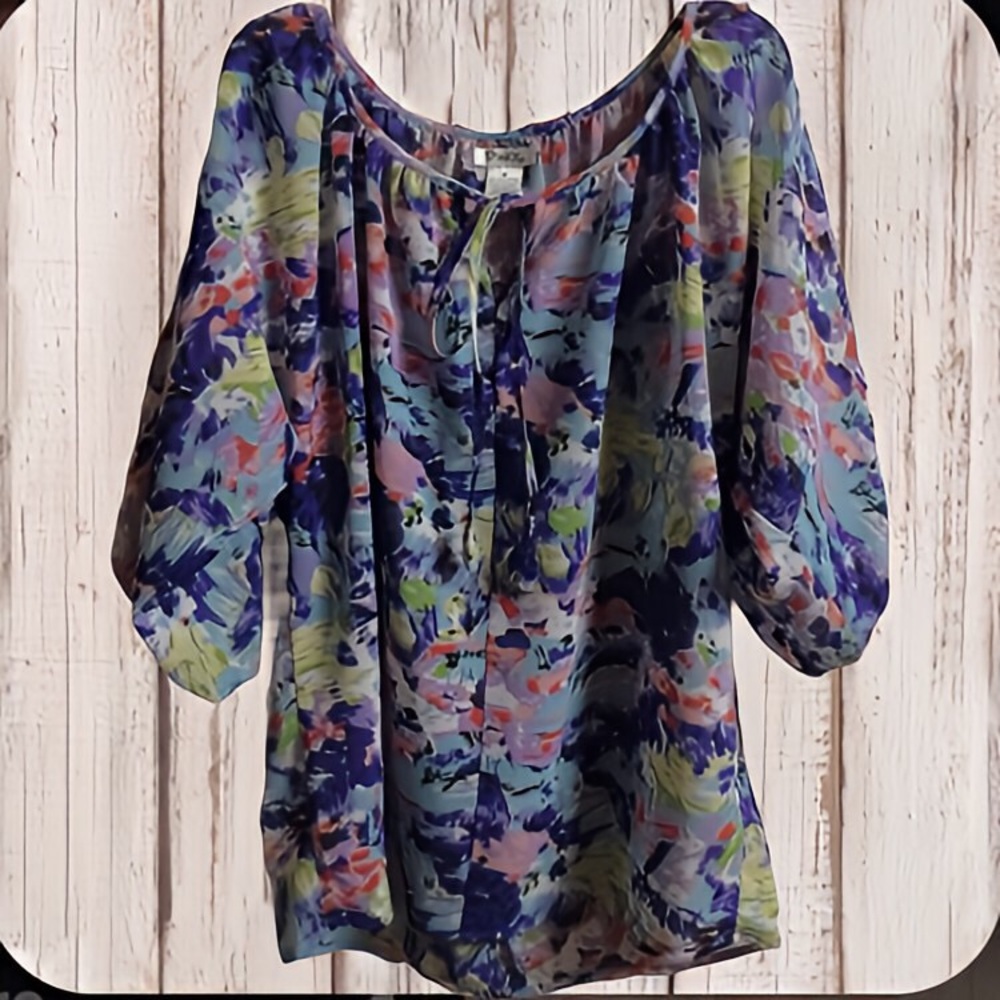 Pinky Floral Blouse